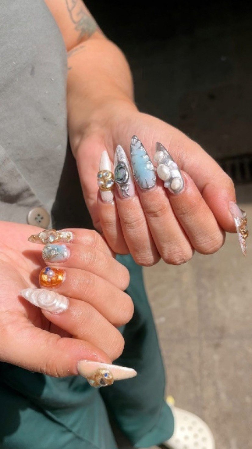 Unhas -  (crédito: Reprodução / Instagram @oibraba)