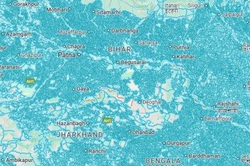 Três pessoas foram presas e confessaram o crime, de acordo com uma declaração da polícia no estado de Bihar, no norte do país -  (crédito: Reprodução/Google Street View)