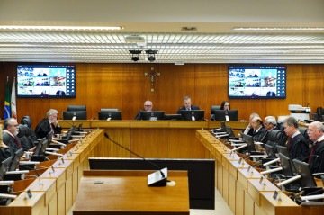 Sessão do TJDFT para eleger uma nova desembargadora -  (crédito: Guilherme Felix CB/D.A Press)