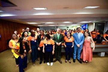 Audiência pública debate proposta que prevê aposentadoria especial para agentes comunitários de saúde e de combate a endemias -  (crédito: Saulo Cruz/Agência Senado)