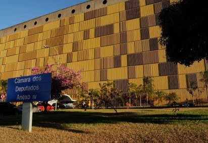 Jardins do Anexo IV
 -  (crédito: Divulgação/Câmara dos Deputados)