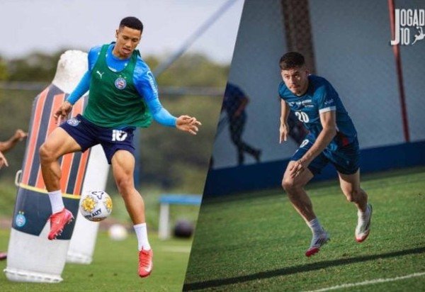 Fotos: Letícia Martins/EC Bahia / Mateus Lotif/Fortaleza EC