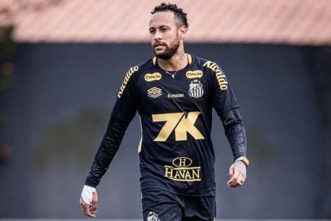 Neymar estará em campo em Vitória, na próxima quinta-feira - (crédito: Foto: Raul Baretta/Santos FC) Neymar estará em campo em Vitória, na próxima quinta-feira - (crédito: Foto: Raul Baretta/Santos FC)