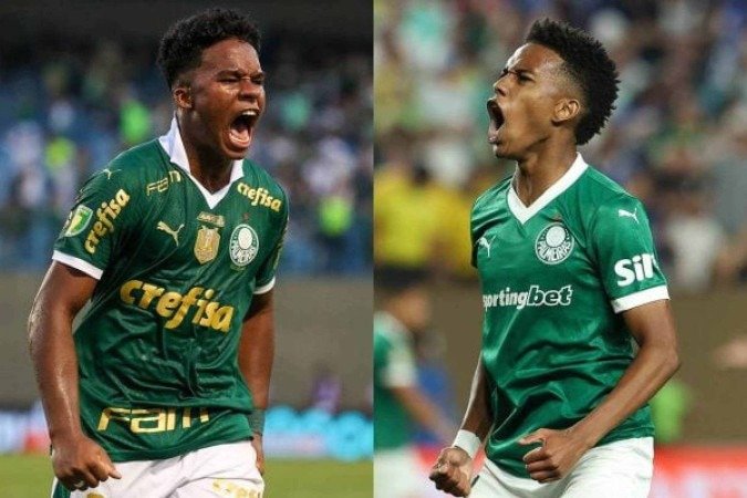 Estêvão deixa o Palmeiras com números superiores ao de Endrick - (crédito: Fotos: Cesar Greco / Palmeiras) Estêvão deixa o Palmeiras com números superiores ao de Endrick - (crédito: Fotos: Cesar Greco / Palmeiras)