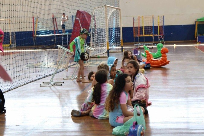 A colônia de férias da  AABB terá duas semanas de muitas brincadeiras e atividades para crianças de 3 a 14 anos