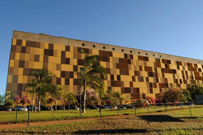  Jardim do Anexo IV, da Câmara dos Deputados -  (crédito: Divulgação/Câmara dos Deputados)