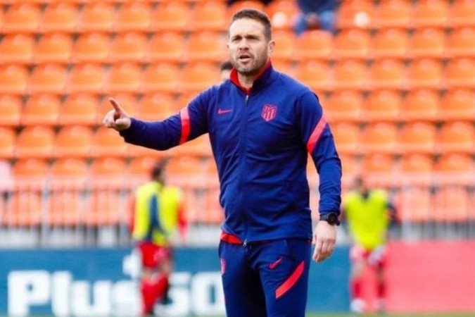 Tevenet trabalhou com Simeone no Atlético de Madrid  -  (crédito: Foto: Divulgação/Atletico Madrid)