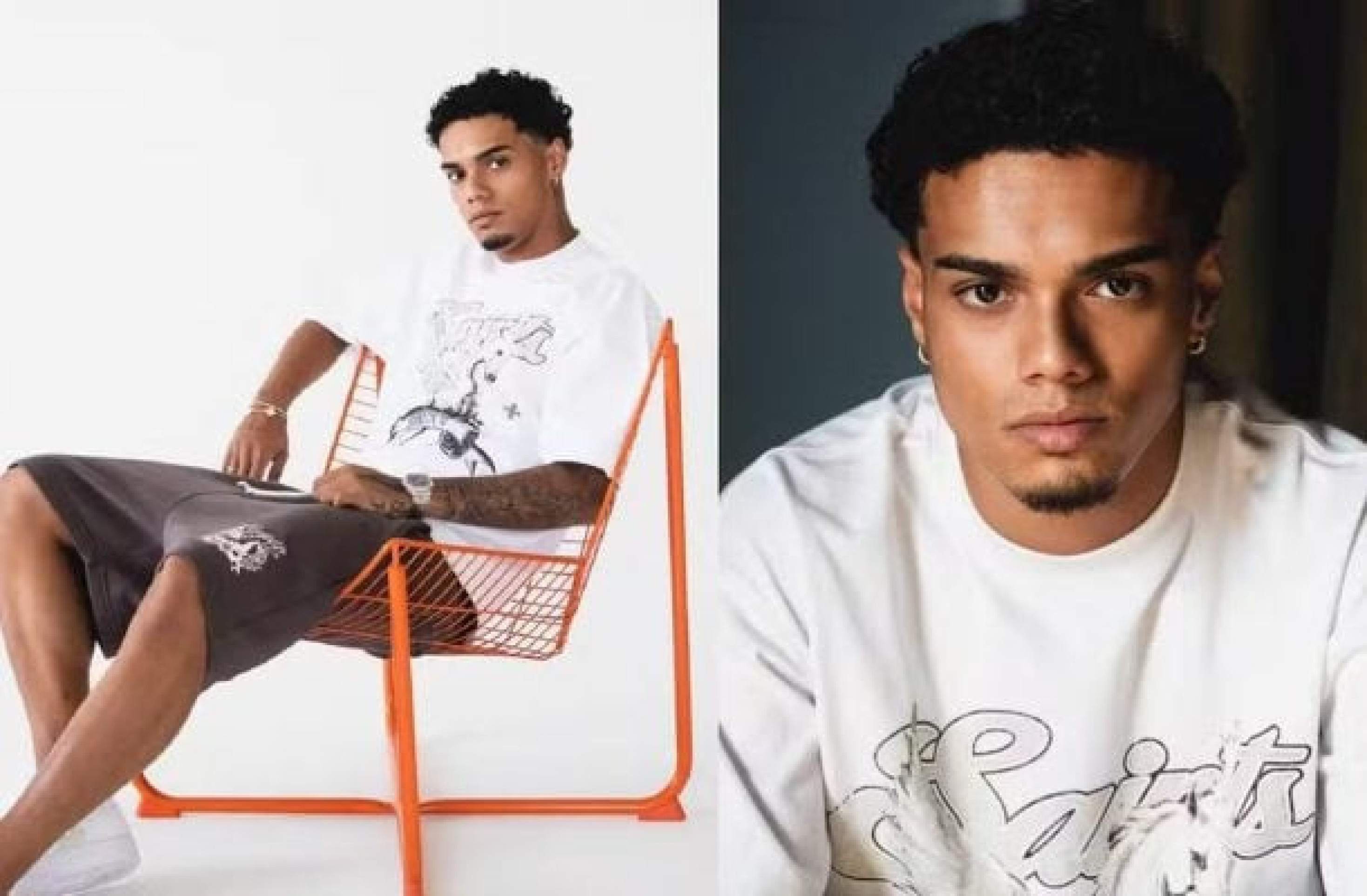 Herdeiro de Ronaldinho Gaúcho estreia como modelo