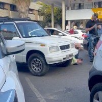 Criança de 5 anos estava no carro
 -  (crédito: Material cedido)