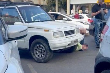 Criança de 5 anos estava no carro
 -  (crédito: Material cedido)