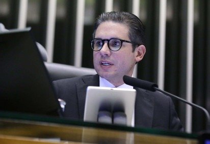 Hugo Motta afirma que vai retomar pessoalmente a mesa diretora do plenário -  (crédito:  Kayo Magalhaes/ Câmara dos Deputados)