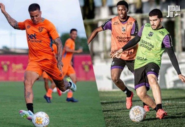 Fotos: Paulo Paiva/Sport Recife e Wellerson Gomes/Ceará 