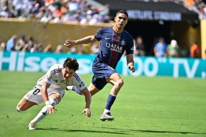Hakimi destacou a união da equipe como fator decisivo para o bom momento do PSG -  (crédito: Foto: Aurelien Meunier/PSG)