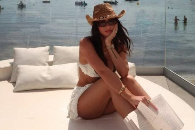 Ex de Mbappé assume namoro com ex-companheiro do francês no PSG -  (crédito: Foto: Reprodução/Instagram)