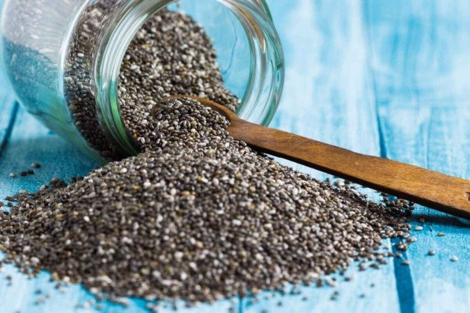Incluir a semente de chia na rotina é uma forma prática e versátil de turbinar a dieta (Imagem: Jarvna | Shutterstock) -  (crédito: EdiCase)