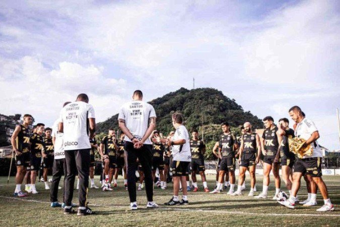 Santos encara a Desportiva Ferroviária em amistoso de preparação para o restante do ano - (crédito: Foto: Raul Baretta/ Santos FC.) Santos encara a Desportiva Ferroviária em amistoso de preparação para o restante do ano - (crédito: Foto: Raul Baretta/ Santos FC.)