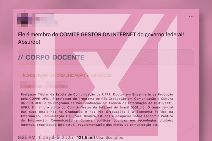 O CGI foi criado em 3 de setembro de 2003 por um decreto no primeiro mandato do presidente Luiz Inácio Lula da Silva (PT), mas tem entre seus membros integrantes eleitos, além de representantes governamentais - (crédito: Reprodução/Comprova) O CGI foi criado em 3 de setembro de 2003 por um decreto no primeiro mandato do presidente Luiz Inácio Lula da Silva (PT), mas tem entre seus membros integrantes eleitos, além de representantes governamentais - (crédito: Reprodução/Comprova)