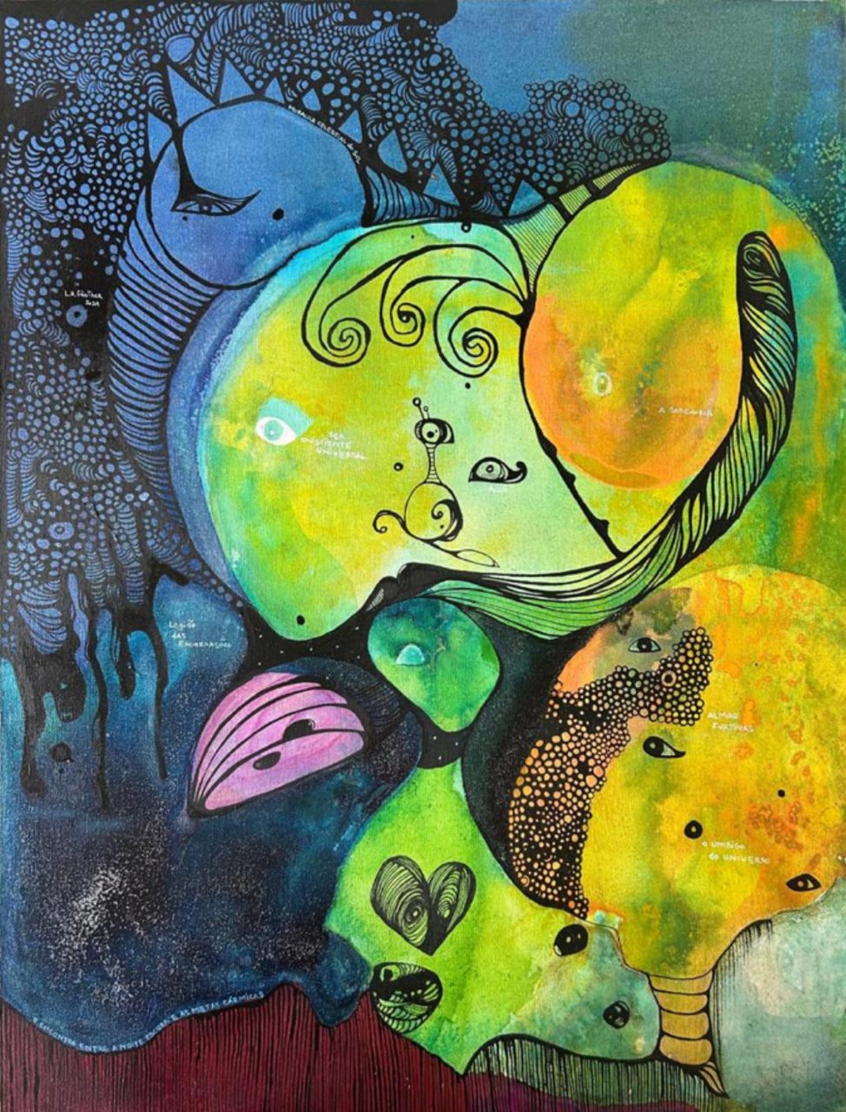 Exposição Escuto o Gosto das Cores com os Olhos, de Luisa Günther Data: de 11 de julho a 09 de agosto. Horário: das 12h às 19h, de segunda-feira a sábado