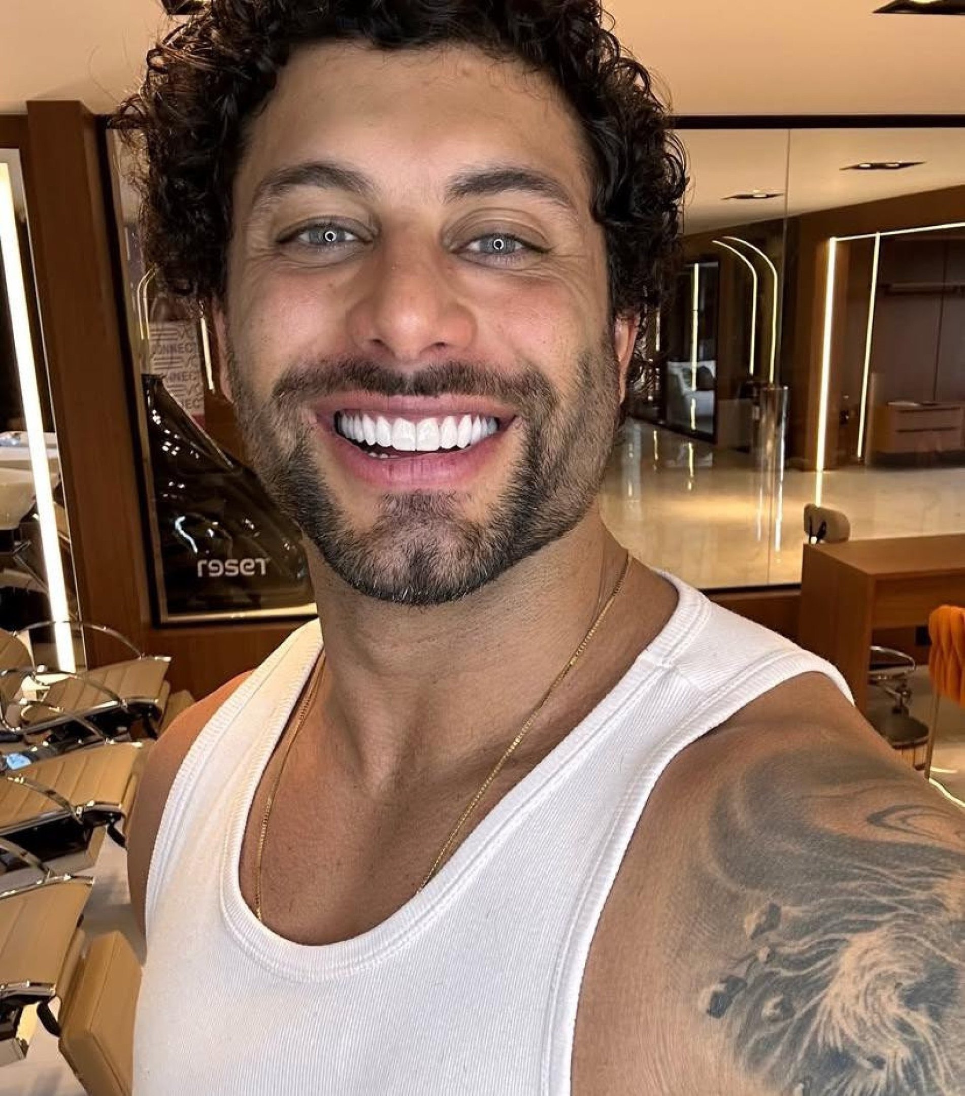 Jesus Luz, ex da Madonna -  (crédito: Reprodução/Instagram/@jesusluz)