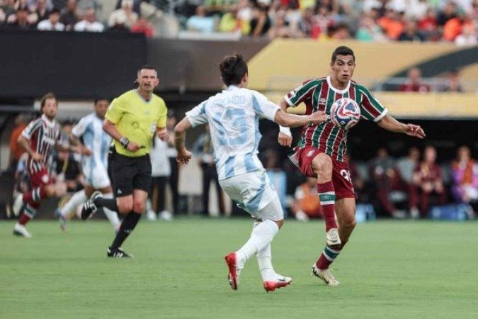 Fluminense pode negociar Serna com o Atlético Nacional (COL) - (crédito: Foto: LUCAS MERÇON / FLUMINENSE F.C.) Fluminense pode negociar Serna com o Atlético Nacional (COL) - (crédito: Foto: LUCAS MERÇON / FLUMINENSE F.C.)