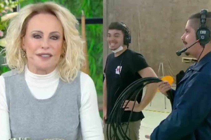 Ana Maria Braga dá bronca em funcionários - (crédito: Reprodução TV Globo) Ana Maria Braga dá bronca em funcionários - (crédito: Reprodução TV Globo)