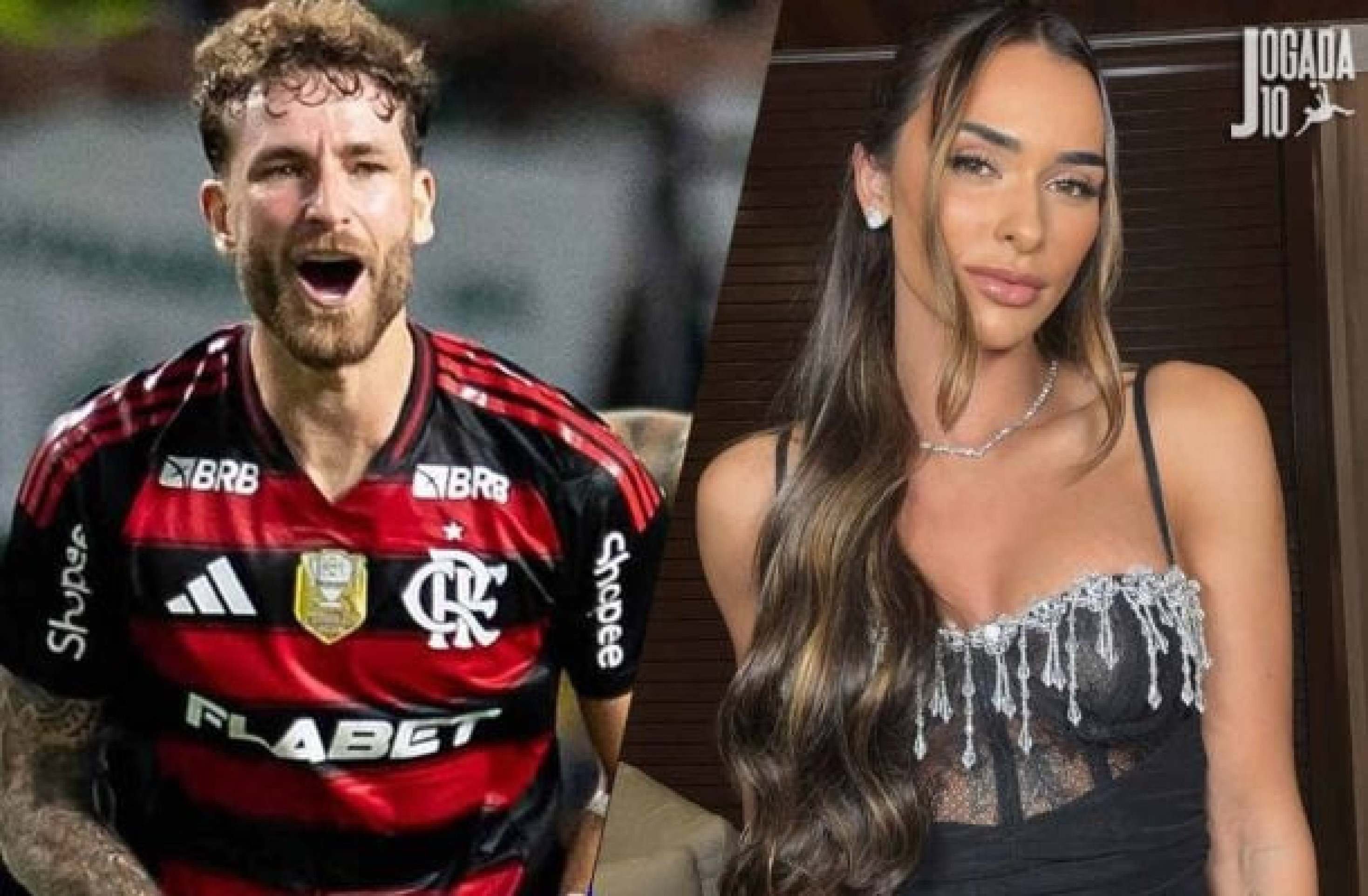 Assessoria de Tainá Castro, esposa de Militão, esclarece curtida em ‘indireta a Léo Pereira