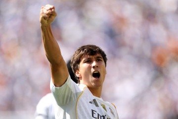 Gonzalo Garcia participou de gols em cinco dos seis jogos do Real Madrid no torneio nos Estados Unidos -  (crédito: AFP)