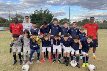 PSG Academy de Brasília já venceu torneio exclusivo das franquias no país -  (crédito: Davi Cruz/CB/DA Press)