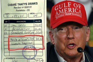 Cabaré Thatys Drinks cobra taxa de 50% de estadunidense em resposta a ação de Trump  -  (crédito: Reprodução Instagram / Andrew Caballero-Reynolds/AFP)