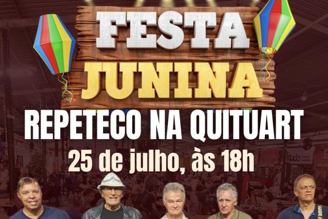 A tradicional Festa Junina da Quituart, no Lago Norte, promete agitar a cidade no dia 25 de julho -  (crédito: Divulgação)