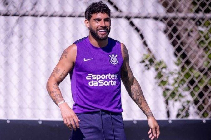 Yuri Alberto segue em transição física no Corinthians  -  (crédito: Foto: Rodrigo Coca/Agência Corinthians)