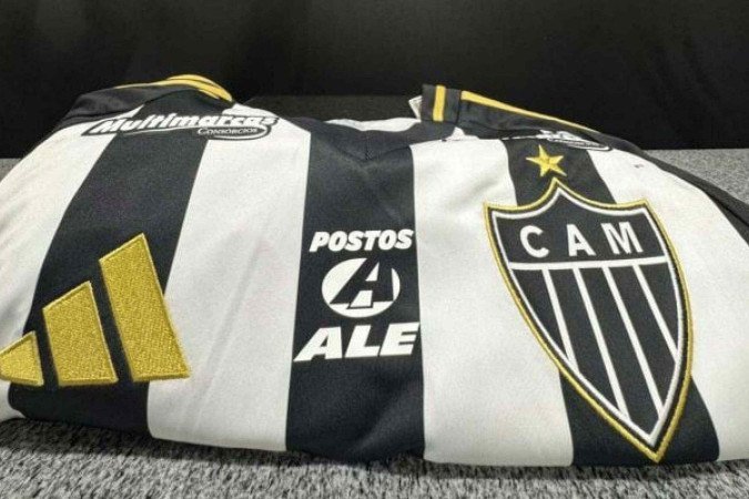 Galo tem novo patrocinador até 2026 - (crédito: Foto: divulgação Atlético) Galo tem novo patrocinador até 2026 - (crédito: Foto: divulgação Atlético)