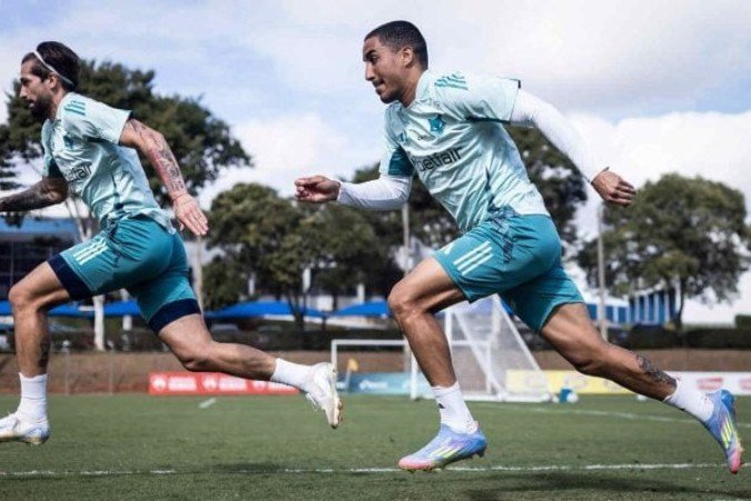 Christian cumpriu suspensão na partida contra o Vitória - (crédito: Foto: Gustavo Aleixo/Cruzeiro) Christian cumpriu suspensão na partida contra o Vitória - (crédito: Foto: Gustavo Aleixo/Cruzeiro)