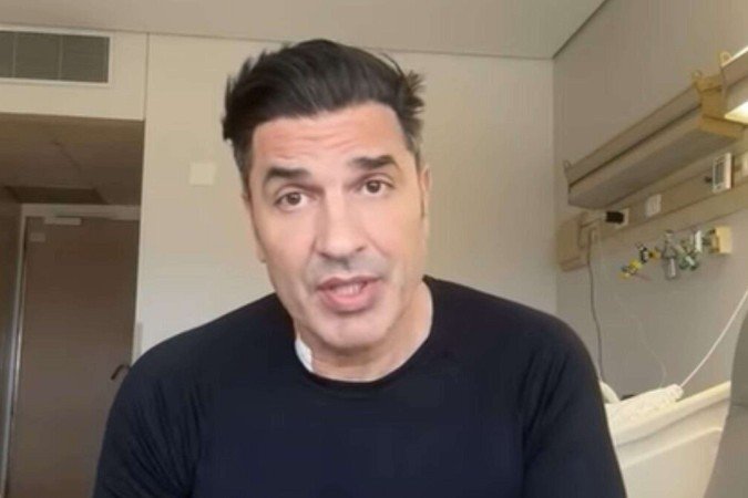 Edu Guedes deixa hospital 10 dias antes do previsto após cirurgia no pâncreas -  (crédito: Observatorio dos Famosos)
