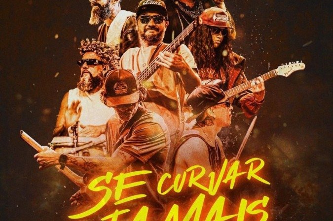 Turnê marca 20 anos do álbum Se Curvar Jamais - (crédito: Divulgação) Turnê marca 20 anos do álbum Se Curvar Jamais - (crédito: Divulgação)