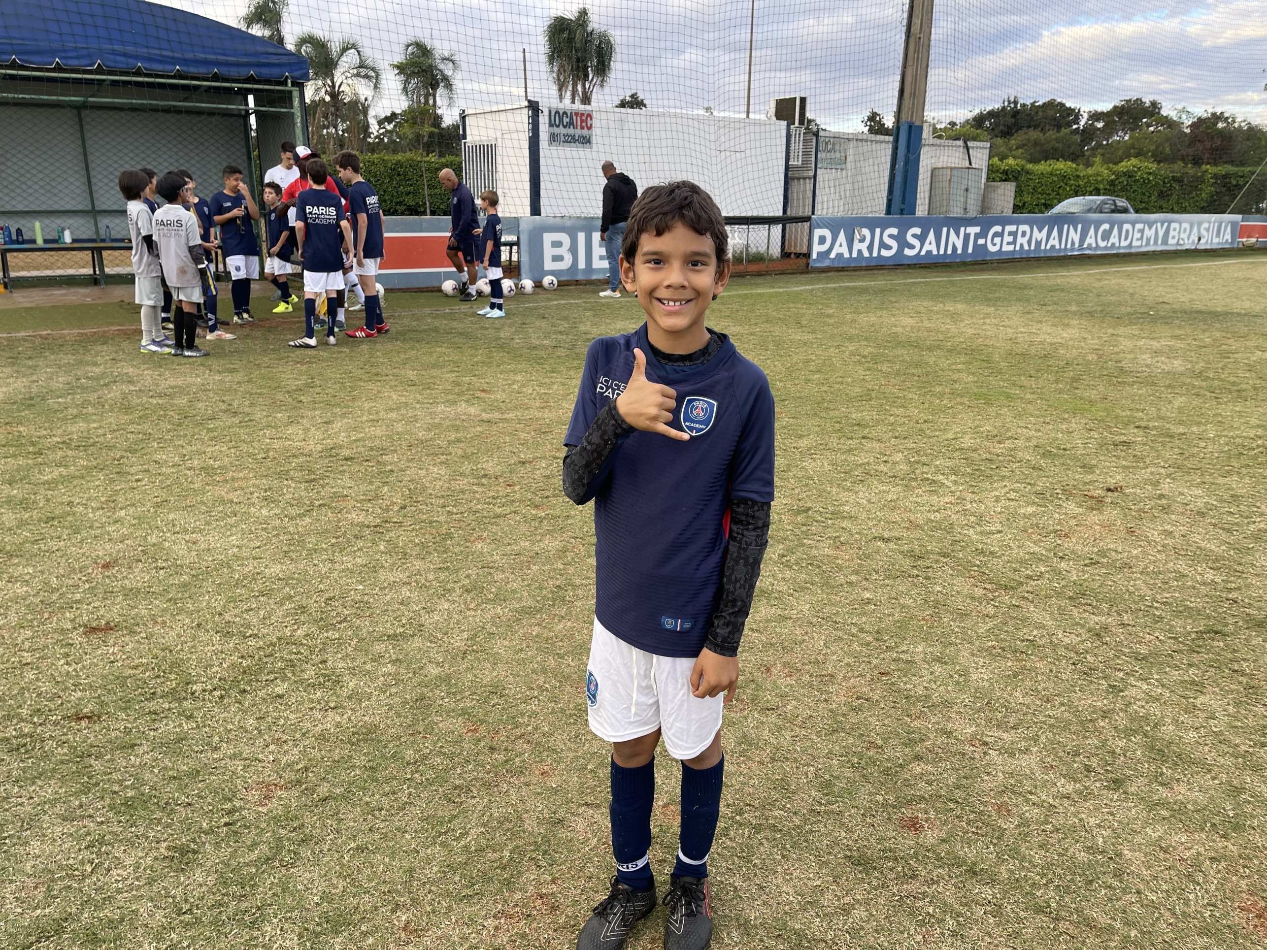 Arthur contou que gosta dos treinos para evoluir como jogador