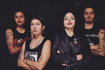 'Segurar uma na mão da outra é melhor para todas nós', diz Kaipora, guitarrista da Murderess -  (crédito: Murderess / Cedido ao Correio )
