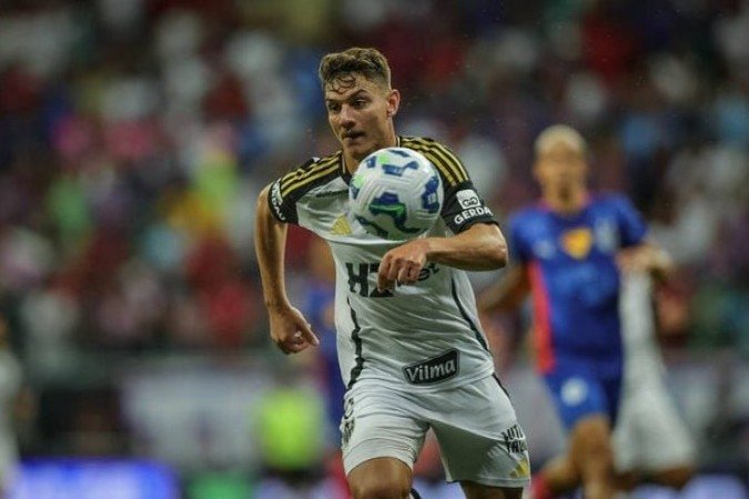 NATANAEL – Poderia ser mais efetivo no apoio, mas preferiu se resguardar defensivamente. Discreto.  NOTA: 6,0. FOTO: Pedro Souza / Atlético