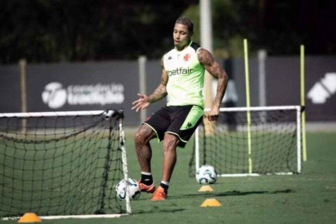 David está de volta aos gramados pelo Vasco da Gama - (crédito: Foto: Matheus Lima/Vasco) David está de volta aos gramados pelo Vasco da Gama - (crédito: Foto: Matheus Lima/Vasco)