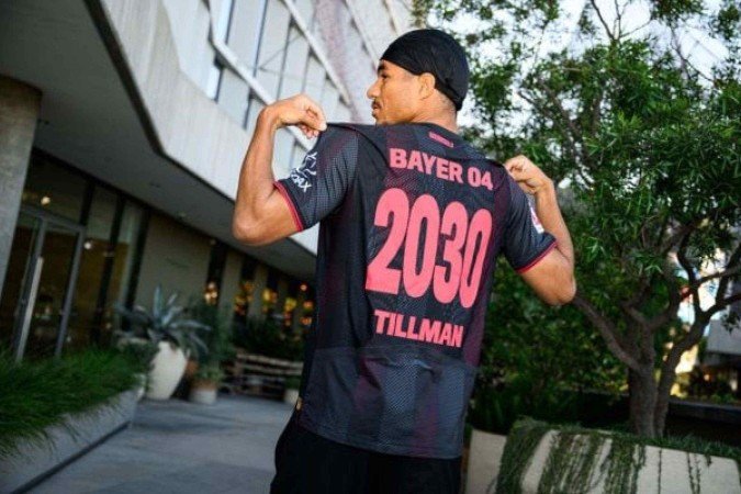 Malik Tillman assinou contrato com o Leverkusen até 2030 - (crédito: Foto: Divulgação) Malik Tillman assinou contrato com o Leverkusen até 2030 - (crédito: Foto: Divulgação)
