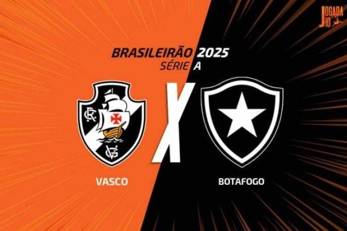 Vasco e Botafogo medem forças na capital federal  -  (crédito: Foto: Arte Jogada10)