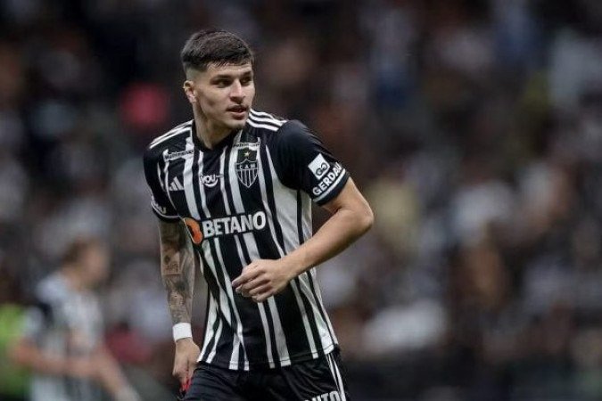 ISAAC - Substituiu Junior Alonso, aos 38 da etapa final e teve pouco tempo para mostrar o seu jogo. SEM NOTA. Foto: Pedro Souza / Atlético-MG