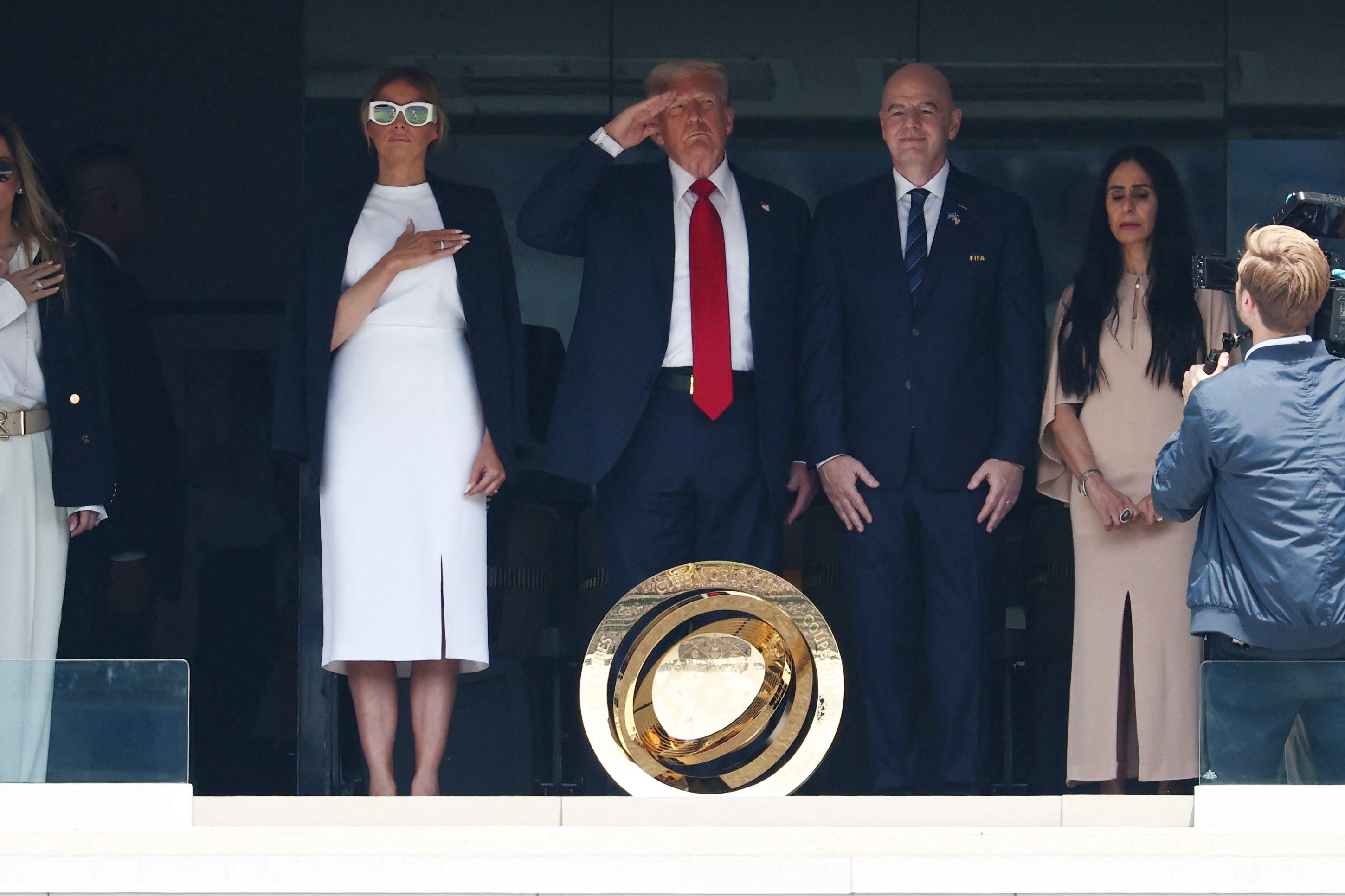 Trump, Ancelotti e mais: os famosos que acompanham a final da Copa do Mundo