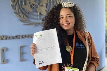 Sabrina Cabral enfrentou dificuldades para ingressar nos setores de impacto social e ambiental -  (crédito: Arquivo Pessoal)