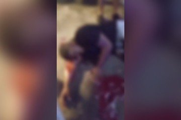 Informações preliminares dão conta de que dois baleados morreram e cinco seguem hospitalizados em estado grave -  (crédito: Material cedido ao Correio/ @jardim.inga)