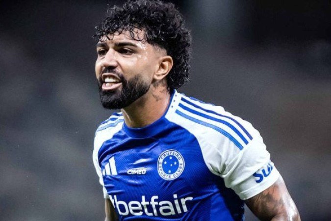 GABIGOL - Entrou no fim. Na banheira, marcou um gol bem anulado e ainda deu um chilique depois para ser agraciado com o amarelo - NOTA: 5,0 - Foto: Gustavo Aleixo/Cruzeiro  