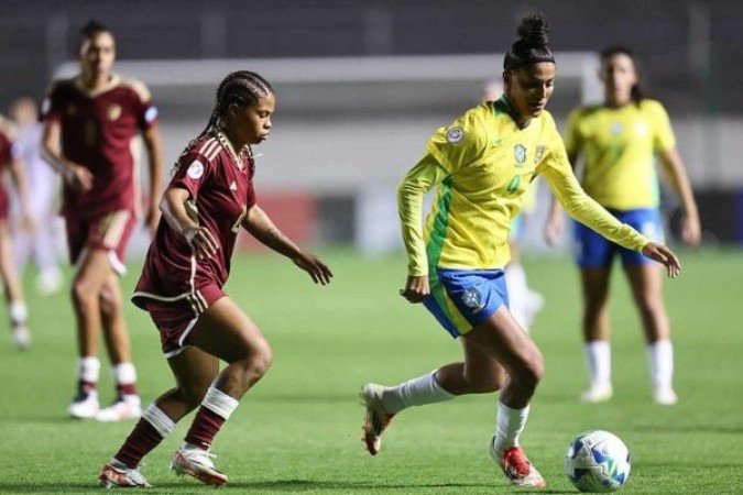 Brasil vence a Venezuela e está em busca do Enea na Copa América - (crédito: Foto: Lívia Villas Boas/ CBF) Brasil vence a Venezuela e está em busca do Enea na Copa América - (crédito: Foto: Lívia Villas Boas/ CBF)