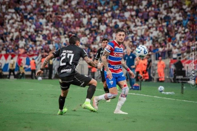 Ceará manteve sua dominância sobre o Fortaleza com vitória pela 13ª rodada do Brasileirão -  (crédito: Foto: Mateus Lotif/FEC)