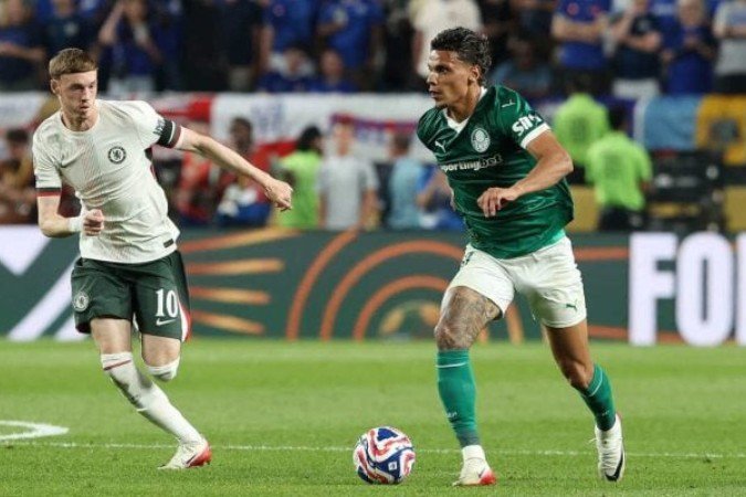 Richard Ríos tem mercado no futebol europeu - (crédito: Foto: Cesar Greco/Palmeiras) Richard Ríos tem mercado no futebol europeu - (crédito: Foto: Cesar Greco/Palmeiras)