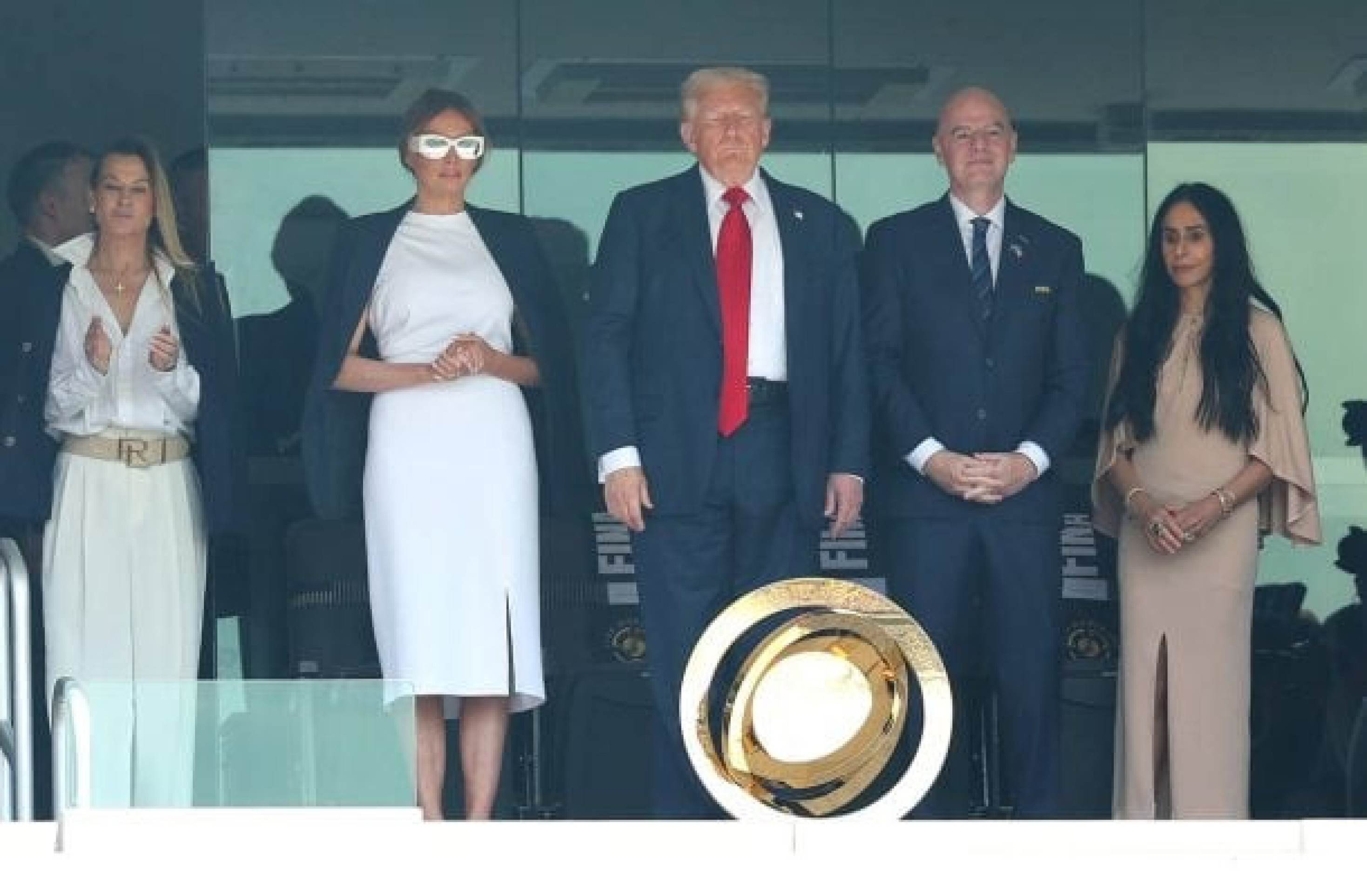 Trump, Ancelotti e vips acompanham a final do Mundial de Clubes